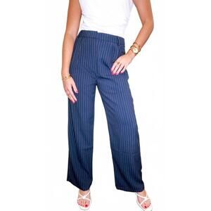 NEW EDIT BY NINE off duty dress pants in blue